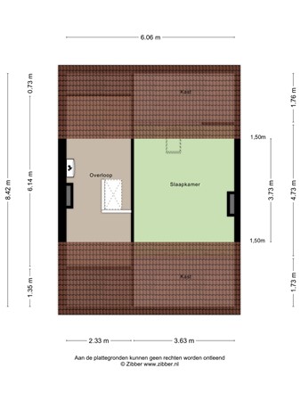 Floorplan - Van Randerodestraat 79, 5282 XJ Boxtel